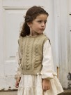 Leou knit vest, twill, Lil Atelier thumbnail