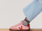 Veja volley elastic laces kid, guimauve pekin bark thumbnail