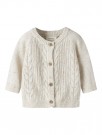 Galto knit cardigan baby, turtledove, Lil Atelier thumbnail