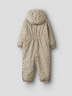 Lasnow10 snowsuit, oxford tan/rabbit, Lil Atelier thumbnail