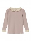 Trine slim top, shadow gray, Lil Atelier thumbnail