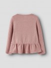 Nomo wool cardigan baby, fawn, Lil Atelier thumbnail