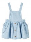 Daley denim skirtall, light blue, Lil Atelier thumbnail