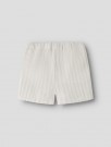 Hagi loose shorts, coconut milk/dusty blue, Lil Atelier thumbnail
