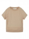 Daylin loose sweat shirt, croissant melange, Lil Atelier thumbnail