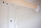 Sebra klesskap, 2-dører, classic white thumbnail