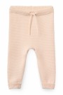 Cotton baby leggings, soft pink, Copenhagen colors thumbnail