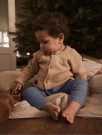 Galto knit cardigan baby, warm sand melange, Lil Atelier thumbnail