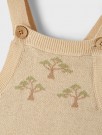 Lamao knit overall, pebble melange, Lil Atelier thumbnail