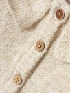 Rila loose knit cardigan, wood ash, Lil Atelier thumbnail