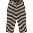 Alvin stripe pant, coffee bean/sandshell, Fliink thumbnail