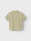 Dolie fin loose shirt, moss gray, Lil Atelier thumbnail