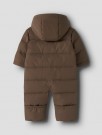 Lamedow puffer snowsuit, dark earth, Lil Atelier thumbnail