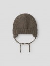 Nanson knit hat baby, shitake, Lil Atelier thumbnail