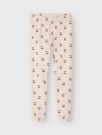Lavo slim leggings, silver peony/cherry, Lil Atelier thumbnail