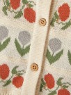 Lamai knit cardigan baby, whitecap gray, Lil Atelier thumbnail