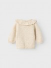 Rila loose knit cardigan, wood ash, Lil Atelier thumbnail