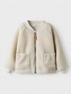 Lajo bomber teddy jacket, moon, Lil Atelier thumbnail