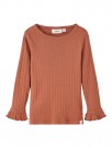 Rachel slim top, baked clay, Lil Atelier thumbnail