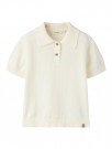 Hitos loose polo knit, coconut milk, Lil Atelier thumbnail