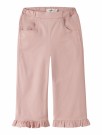 Doreen wide twill pant, misty rose, Lil Atelier thumbnail
