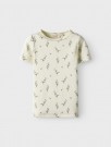 Gayo ss slim top, coconut milk/flowers, Lil Atelier thumbnail