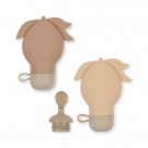 Smoothie bag 2-pack, shell/blush, Konges sløjd thumbnail