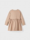 Leslie loose sweat dress, almondine, Lil Atelier thumbnail