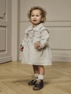 Olena loose body dress, pastel parchment, Lil Atelier thumbnail