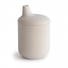 Silikon sippy cup, shifting sand, Mushie thumbnail
