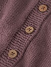 Ramla knit cardigan, rose taupe, Lil Atelier thumbnail