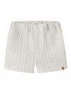 Hagi loose shorts, coconut milk/dusty blue, Lil Atelier thumbnail