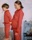 Wilma pique top, red/white, Fiona stories thumbnail