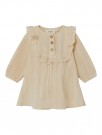 Oya loose dress baby, wood ash, Lil Atelier thumbnail