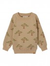 Lamao knit, pebble melange, Lil Atelier thumbnail