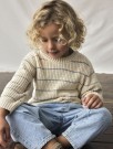 Emlen knit stripes, turtledove, Lil Atelier thumbnail