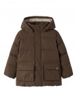Lamedow puffer jacket, dark earth, Lil Atelier