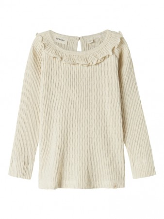 Fiducia slim top, turtledove, Lil Atelier