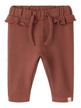 Thoro loose pant baby, mahogny, Lil Atelier