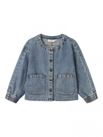 Karole denim shirt, medium blue denim, Lil Atelier