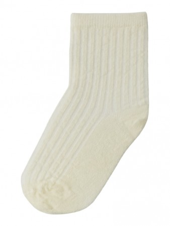 Rakel wool sock, turtledove, Lil Atelier