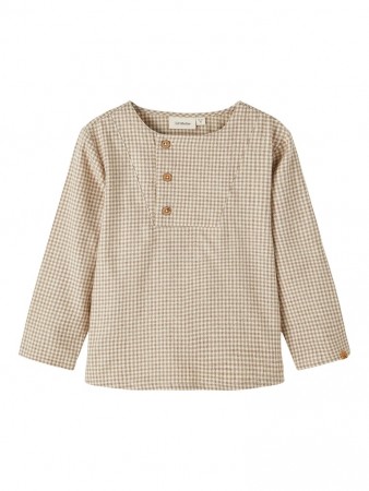 Olars boxy shirt, rain drum, Lil Atelier