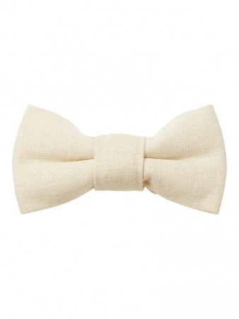 Felix bowtie, bleached sand, Lil Atelier