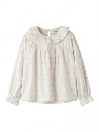 Nethe loose shirt, pastel parchment, Lil Atelier