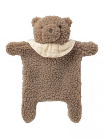 Fanco sherpa cuddle cloth, bear, Lil Atelier