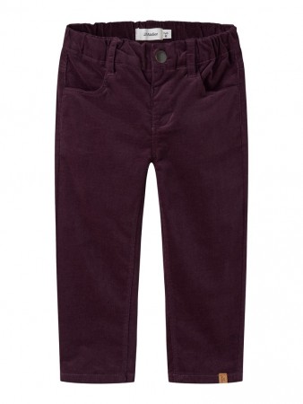 Somba loose cord pant, winetasting, Lil Atelier