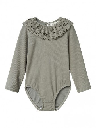 Fola swimsuit, forest fog, Lil Atelier 