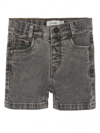 Ryan reg shorts, light grey denim, Lil Atelier