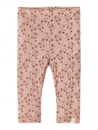 Farga slim leggings wool baby, roebuck, Lil Atelier