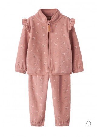 Laspektra fleece set, misty rose, Lil Atelier 